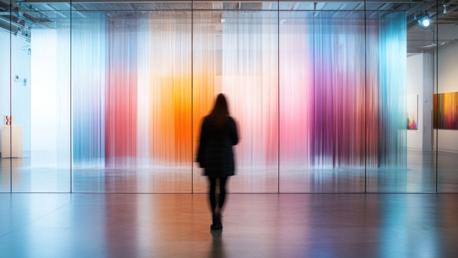 Moderne Ausstellung © Jasmina, Generiert mit KI, adobe